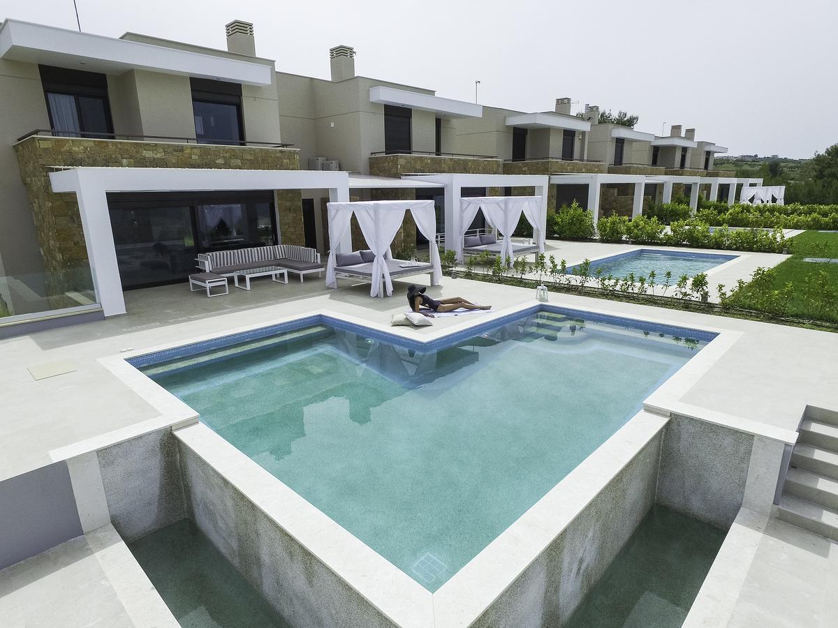 Bellevue Villas With Private Pool Hanioti Exterior foto